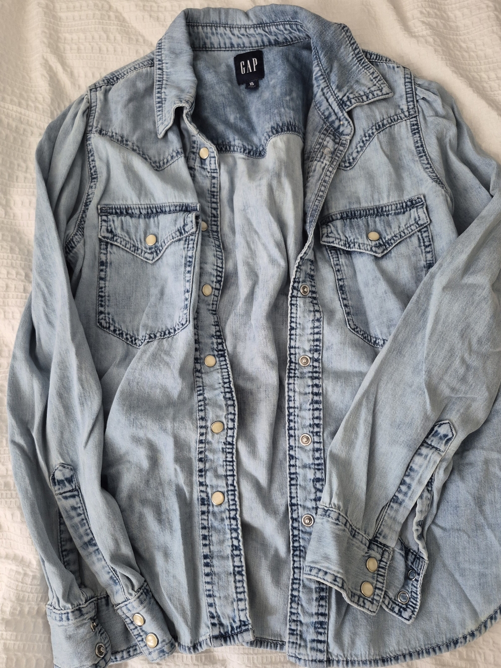 GAP Light Blue Denim Shirt